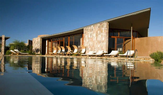 Chile - Tierra Atacama Hotel & Spa exterior and pool